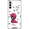 Marvel Deadpool Babypool Playing Galaxy A15 5G Clear Case